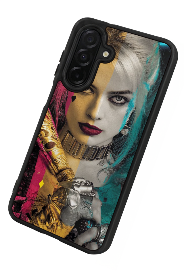 Samsung Galaxy A56 Uyumlu HarleyQueen Tasarımlı Glossy Premium Kılıf
