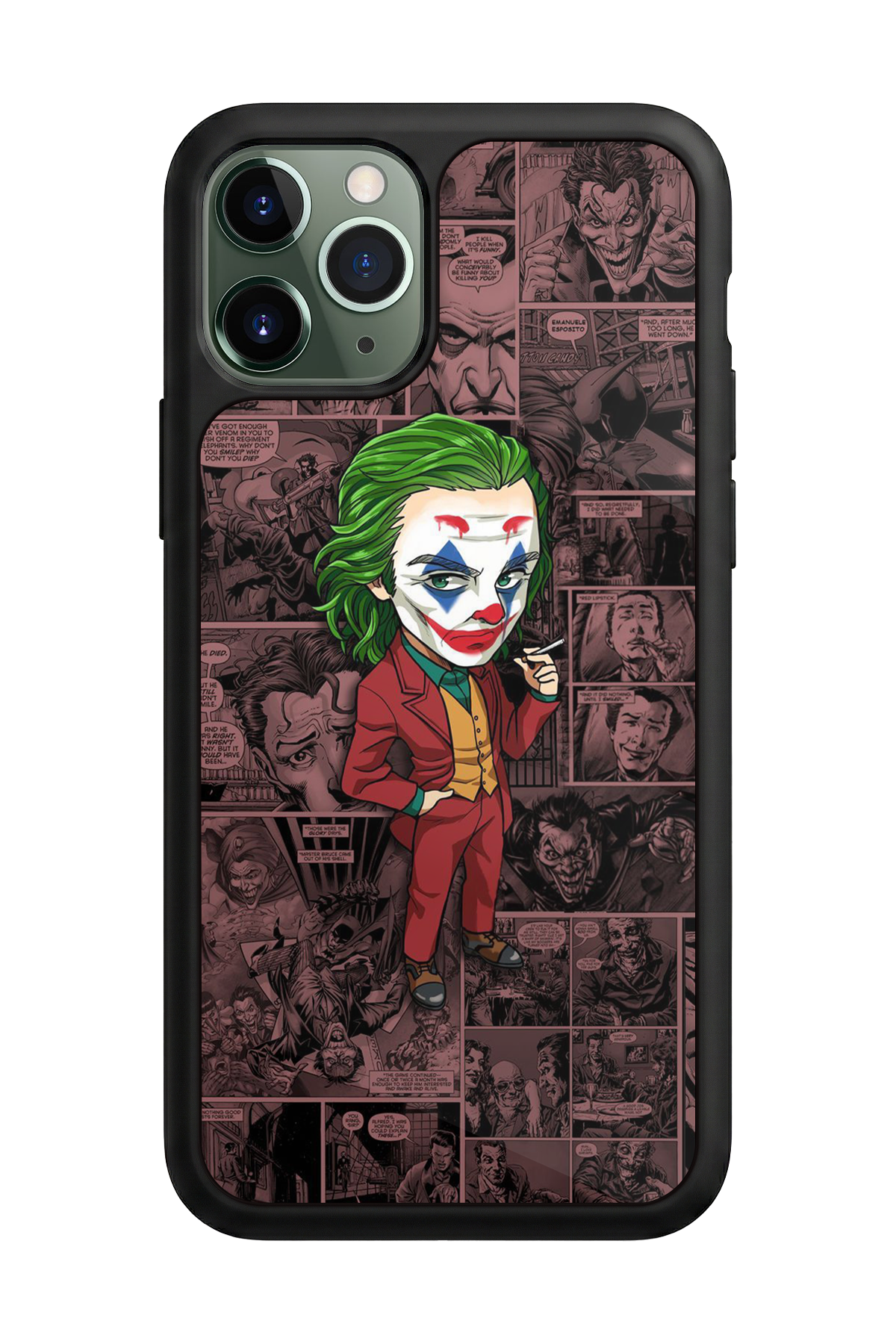 iPhone 11 Pro Max Uyumlu Joker Tasarımlı Glossy Premium Kılıf