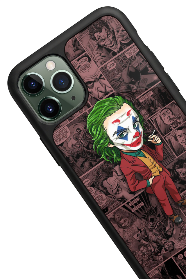 iPhone 11 Pro Max Uyumlu Joker Tasarımlı Glossy Premium Kılıf