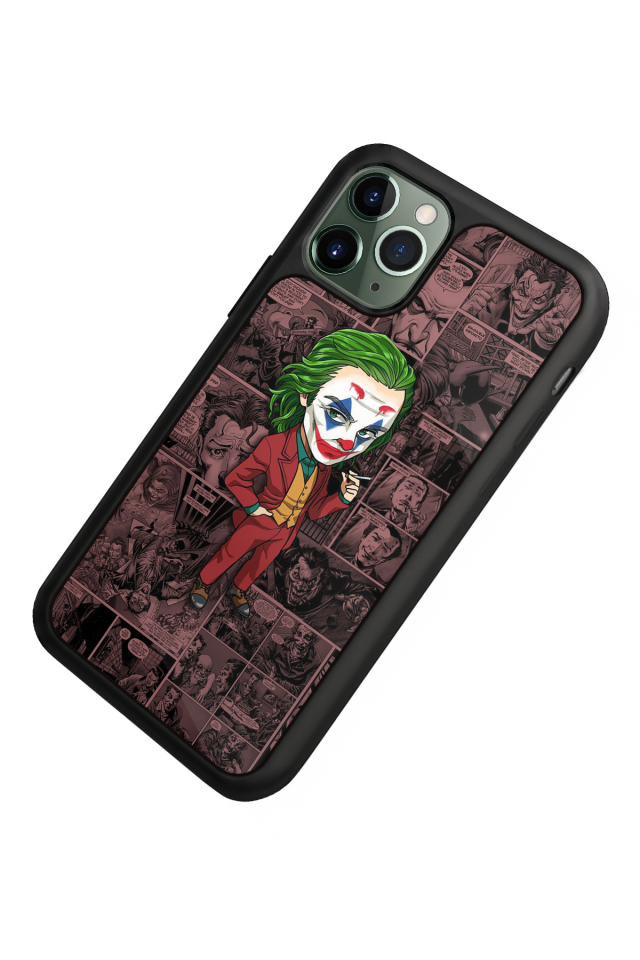 iPhone 11 Pro Max Uyumlu Joker Tasarımlı Glossy Premium Kılıf