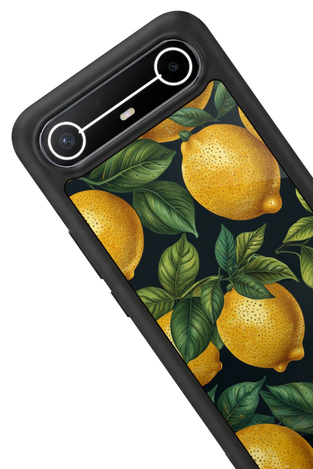Tecno Spark Slim 5G Uyumlu Limon Tasarımlı Glossy Premium Kılıf