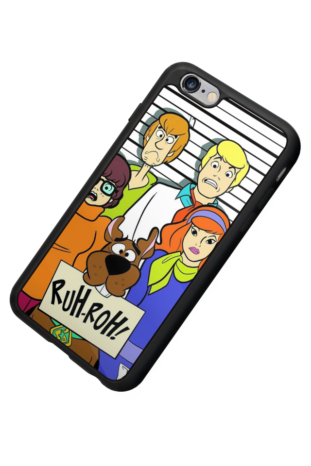 iPhone 6 Plus Uyumlu Scooby Doo Tasarımlı Glossy Premium Kılıf