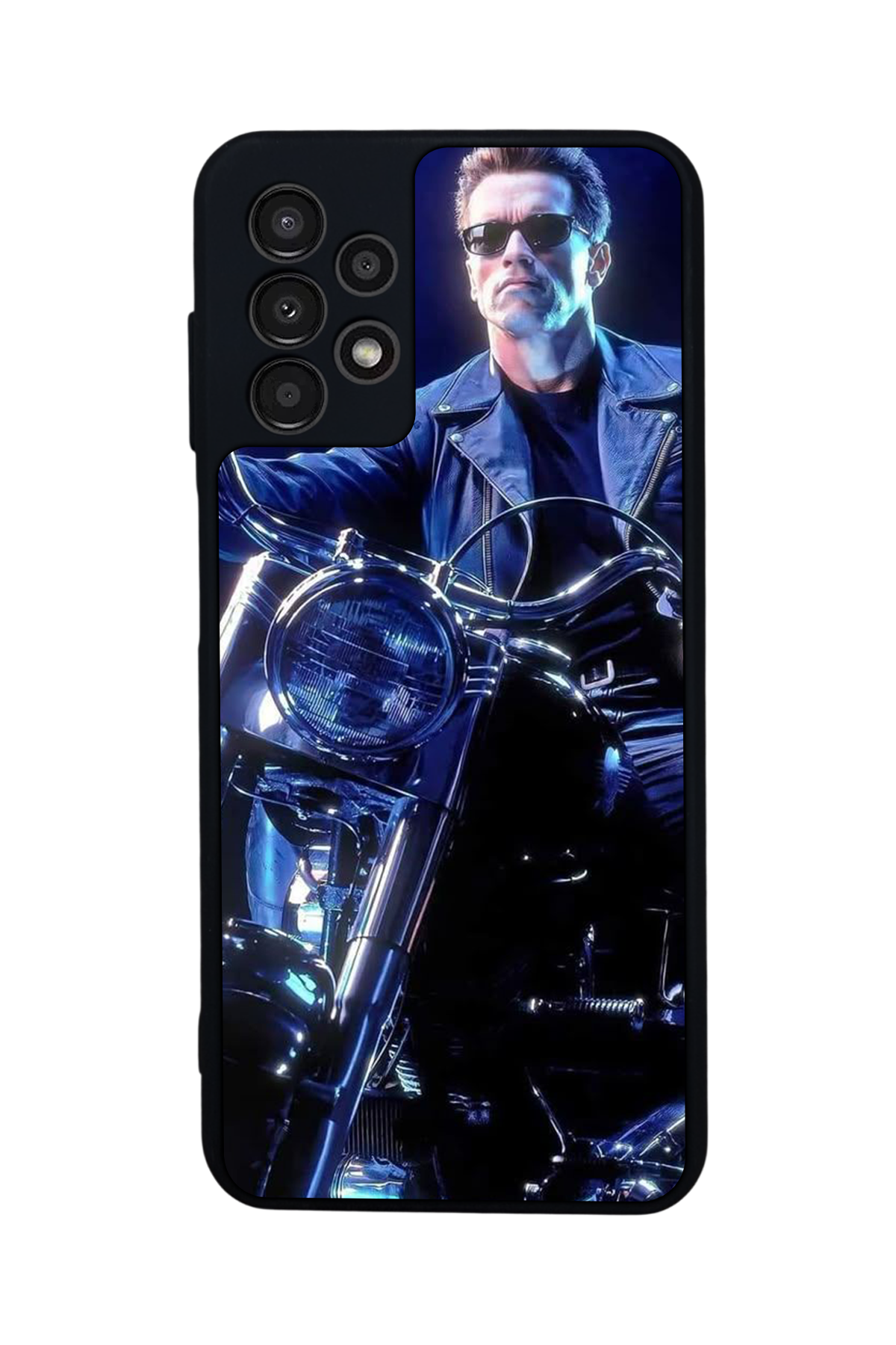 Samsung Galaxy A23 Uyumlu Terminator Tasarımlı Glossy Premium Kılıf