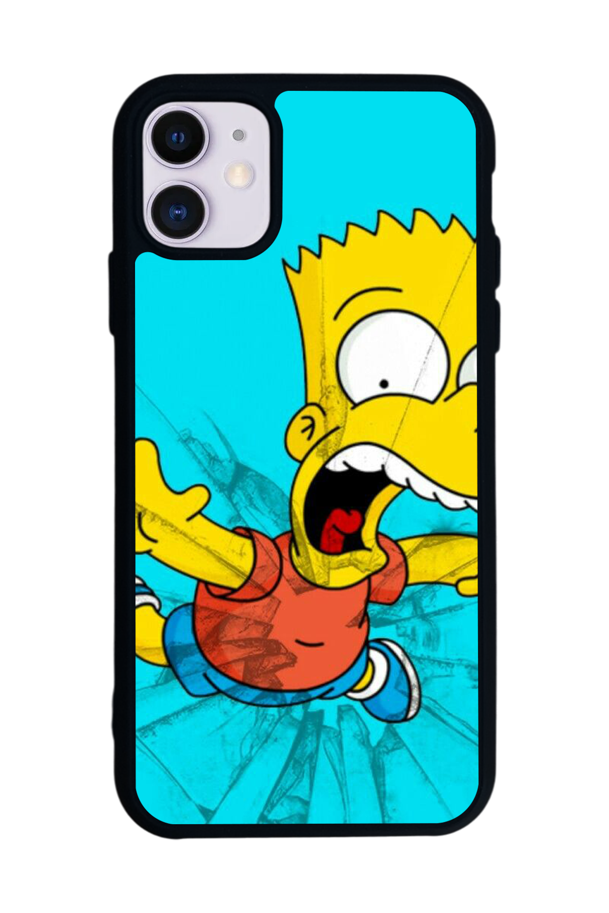iPhone 11 Uyumlu The Simpsons Tasarımlı Glossy Premium Kılıf