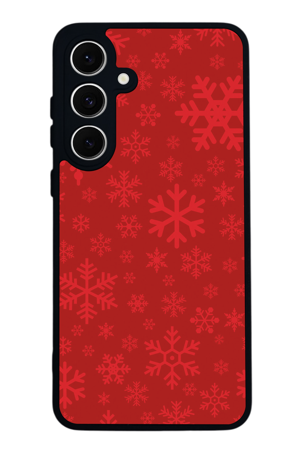 Samsung Galaxy S24 FE Uyumlu Yilbasi Christmas Tasarımlı Glossy Premium Kılıf