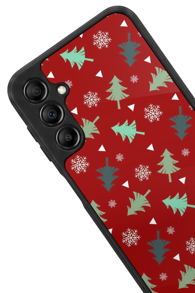 Samsung Galaxy A14 Uyumlu Yilbasi Christmas Tasarımlı Glossy Premium Kılıf