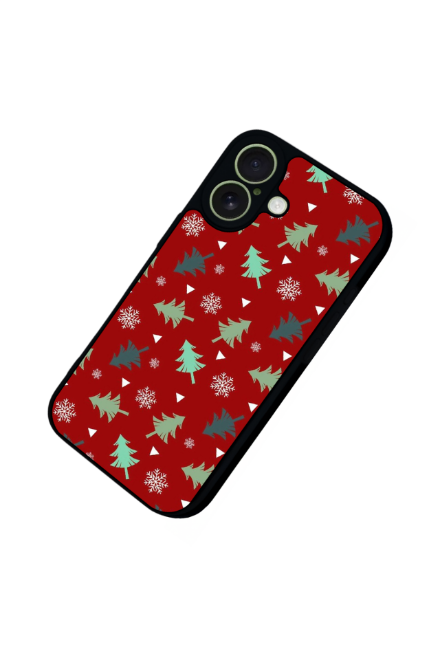 iPhone 17 Uyumlu Yilbasi Christmas Tasarımlı Glossy Premium Kılıf