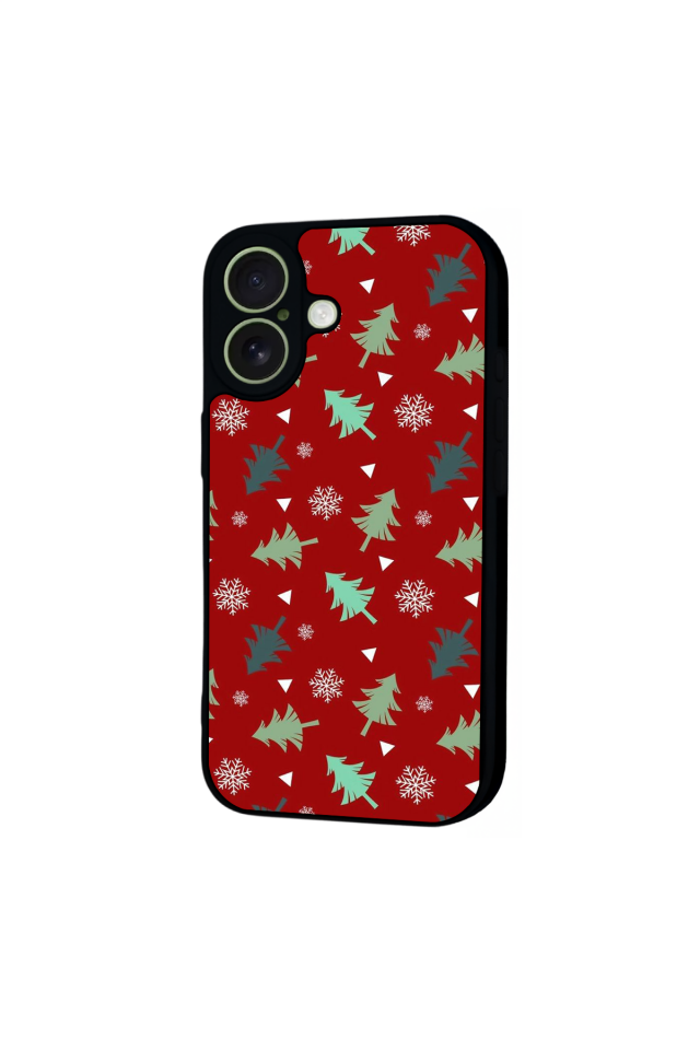iPhone 17 Uyumlu Yilbasi Christmas Tasarımlı Glossy Premium Kılıf