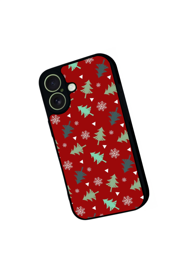 iPhone 17 Uyumlu Yilbasi Christmas Tasarımlı Glossy Premium Kılıf