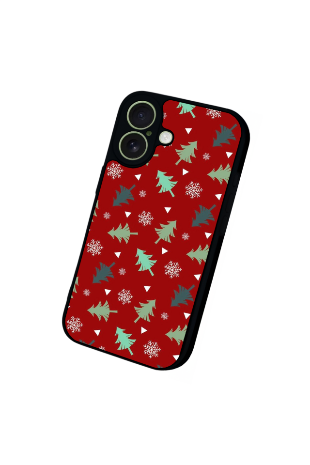 iPhone 17 Uyumlu Yilbasi Christmas Tasarımlı Glossy Premium Kılıf