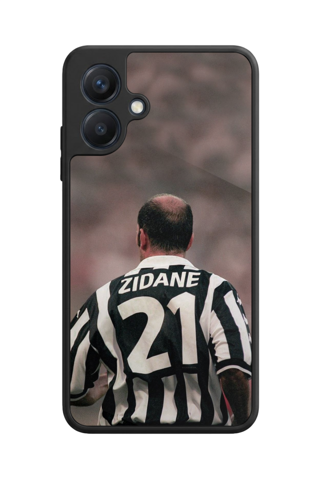 Samsung Galaxy A07 Uyumlu Zidane Tasarımlı Glossy Premium Kılıf