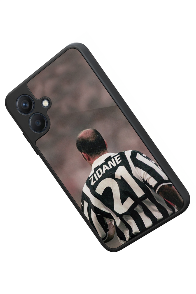 Samsung Galaxy A07 Uyumlu Zidane Tasarımlı Glossy Premium Kılıf