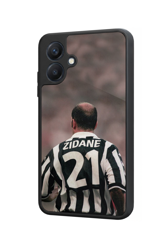 Samsung Galaxy A07 Uyumlu Zidane Tasarımlı Glossy Premium Kılıf