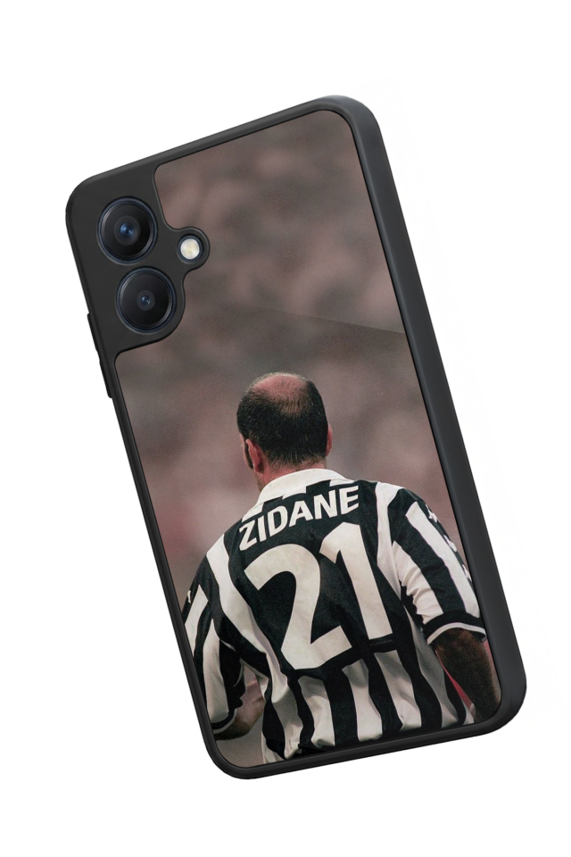Samsung Galaxy A07 Uyumlu Zidane Tasarımlı Glossy Premium Kılıf