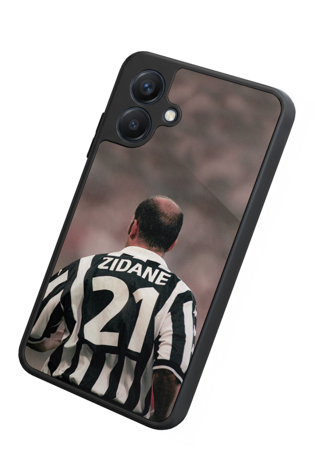 Samsung Galaxy A07 Uyumlu Zidane Tasarımlı Glossy Premium Kılıf