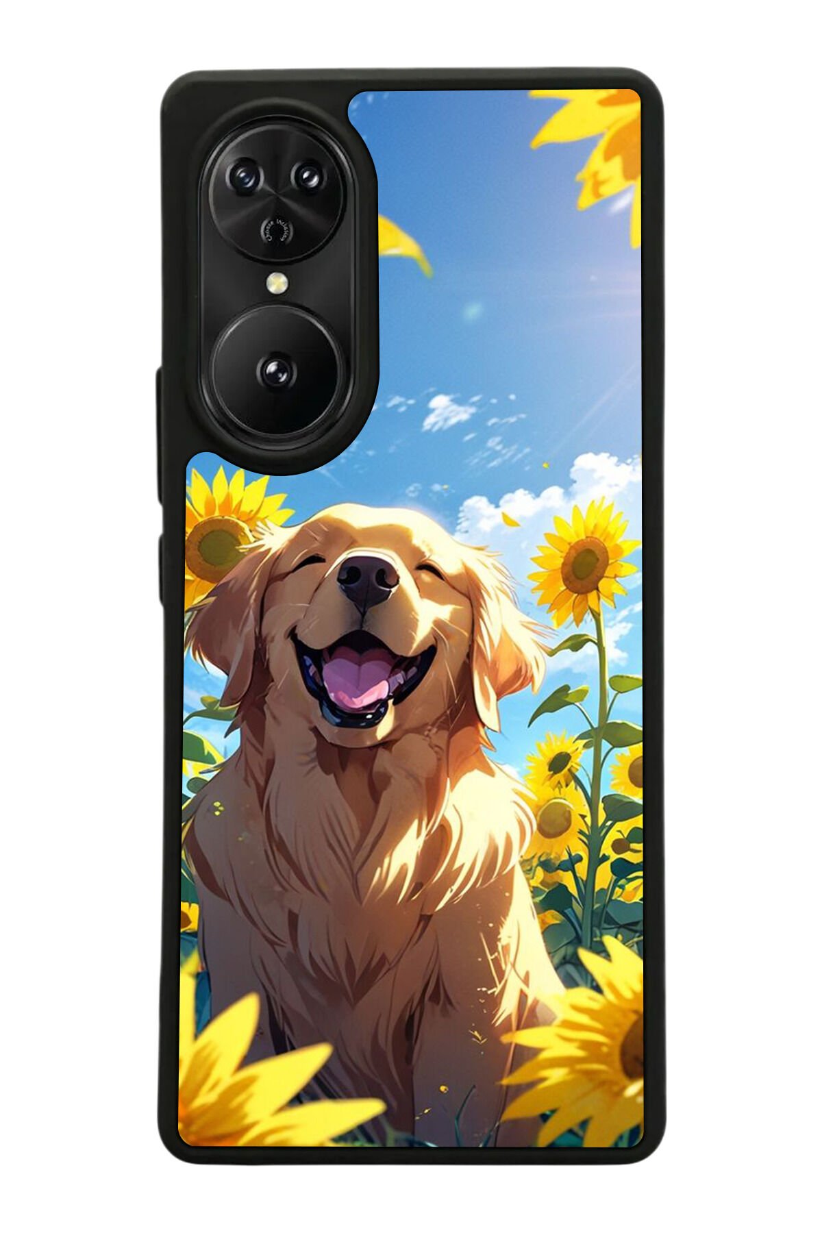 Reeder S19 Max Pro S EDGE Uyumlu Golden Kopek Tasarımlı Glossy Premium Kılıf