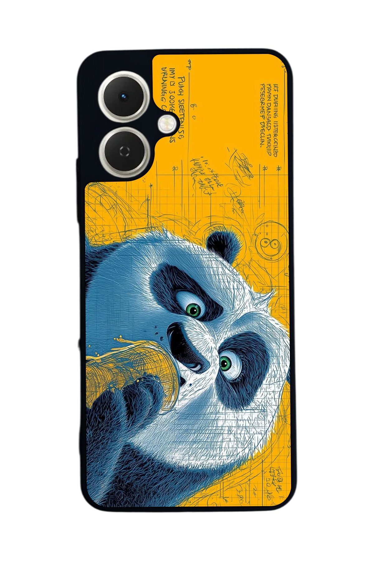 Tecno Spark GO 2 Uyumlu Kung Fu Panda Tasarımlı Glossy Premium Kılıf