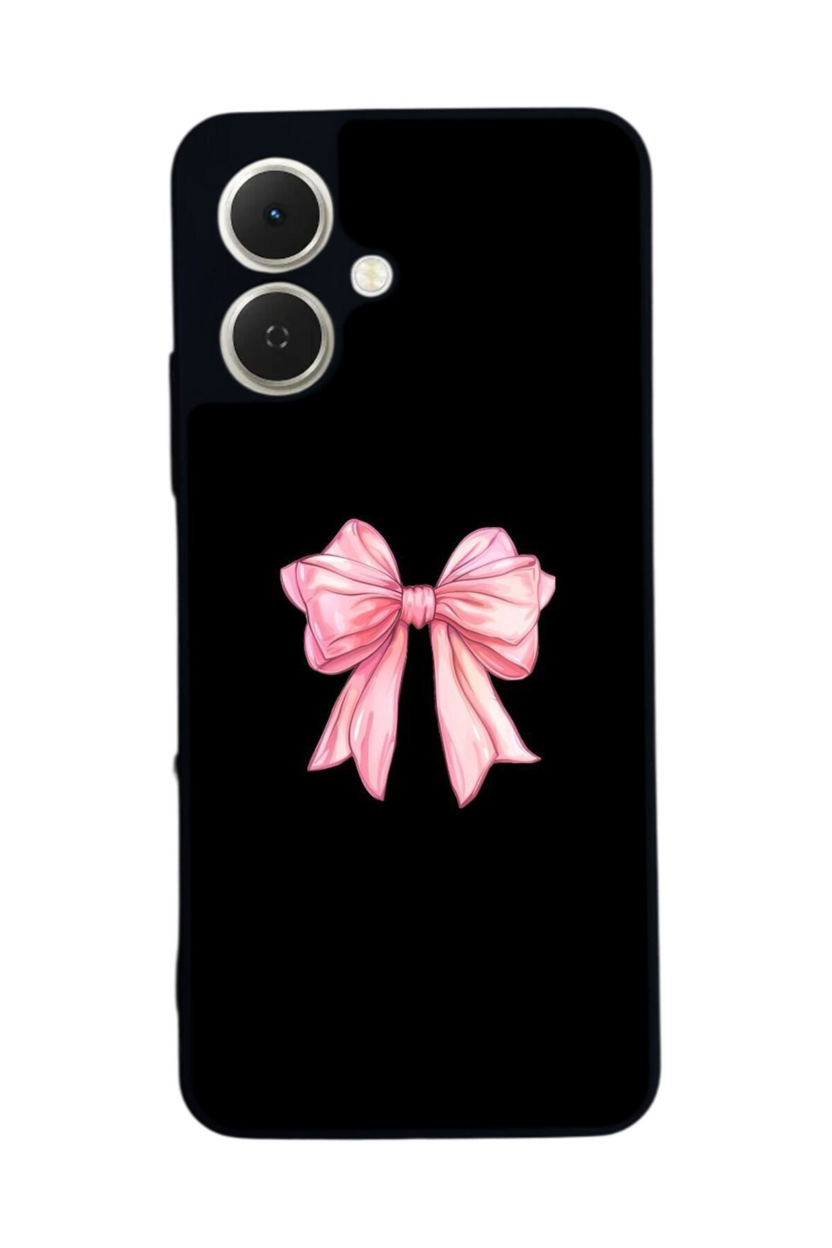 Tecno Spark GO 2 Uyumlu Kurdele Tasarımlı Glossy Premium Kılıf