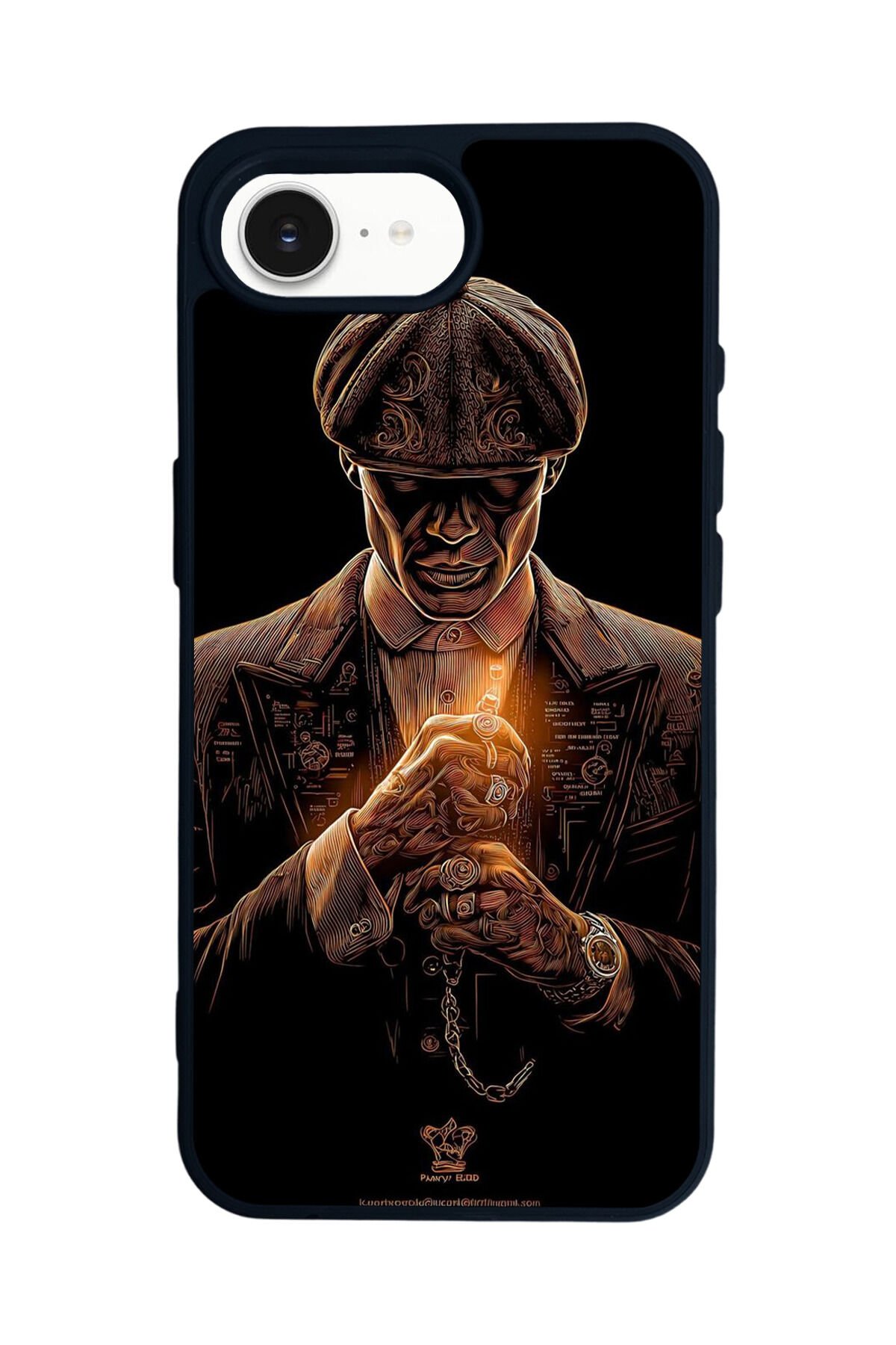 iPhone 16E Uyumlu Peaky Blinders Tasarımlı Glossy Premium Kılıf