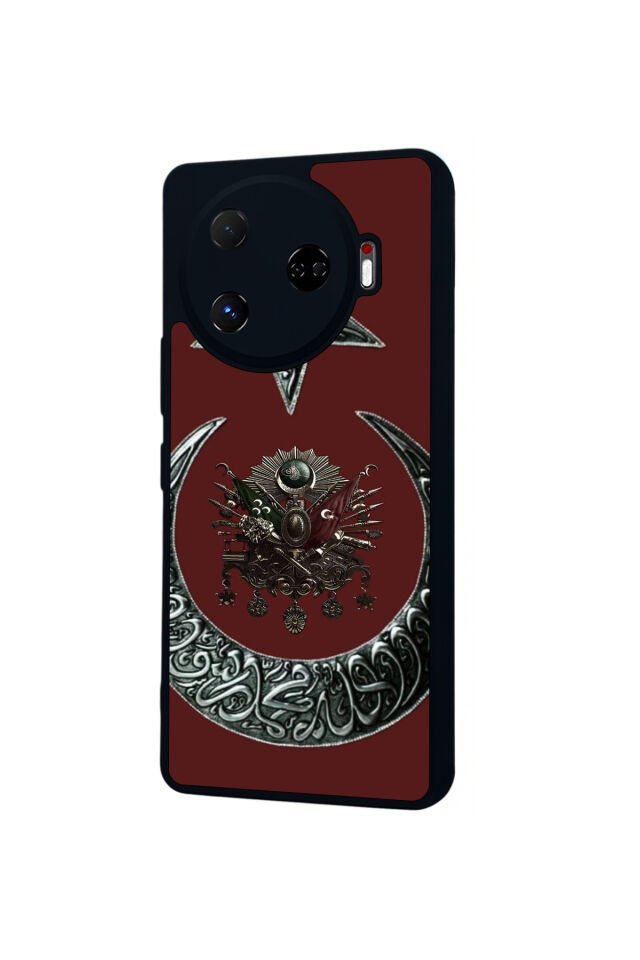 Tecno Camon 30 Pro Uyumlu Osmanli Tugrasi Tasarımlı Glossy Premium Kılıf