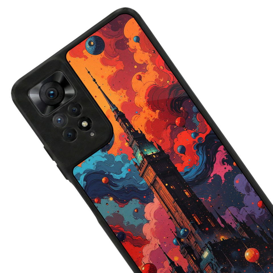 Xiaomi Redmi Note 12 Pro Uyumlu Abstract Tasarımlı Glossy Premium Kılıf