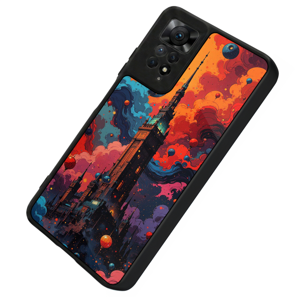 Xiaomi Redmi Note 12 Pro Uyumlu Abstract Tasarımlı Glossy Premium Kılıf