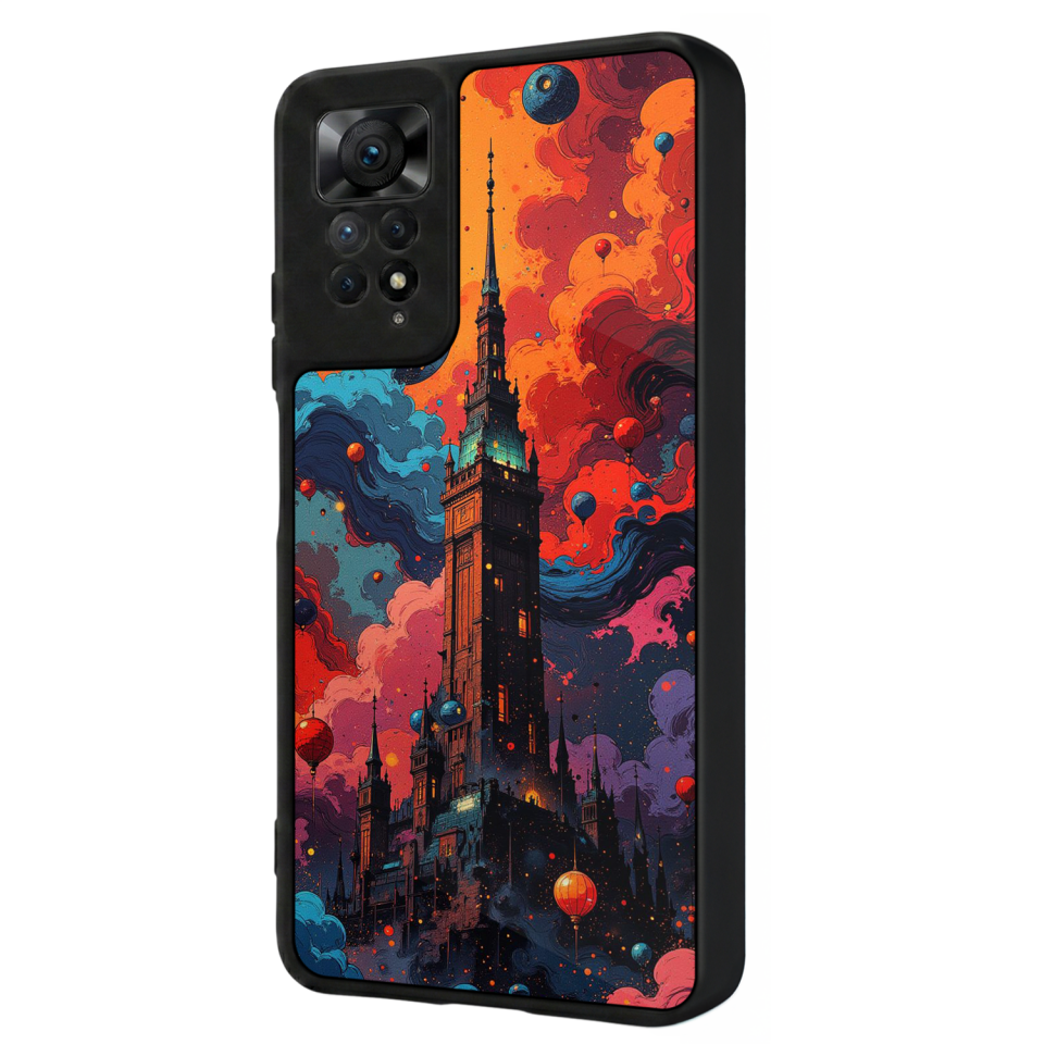 Xiaomi Redmi Note 12 Pro Uyumlu Abstract Tasarımlı Glossy Premium Kılıf
