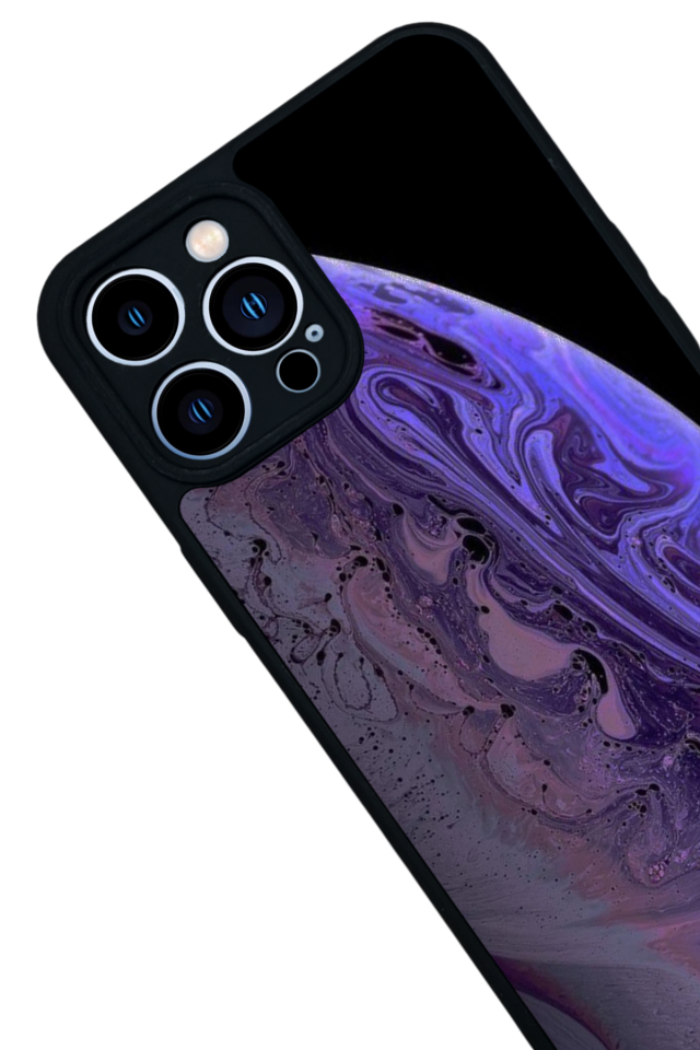 iPhone 13 Pro Max Uyumlu Ay Tasarımlı Glossy Premium Kılıf