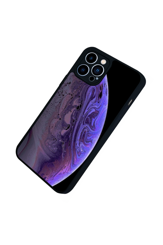 iPhone 13 Pro Max Uyumlu Ay Tasarımlı Glossy Premium Kılıf