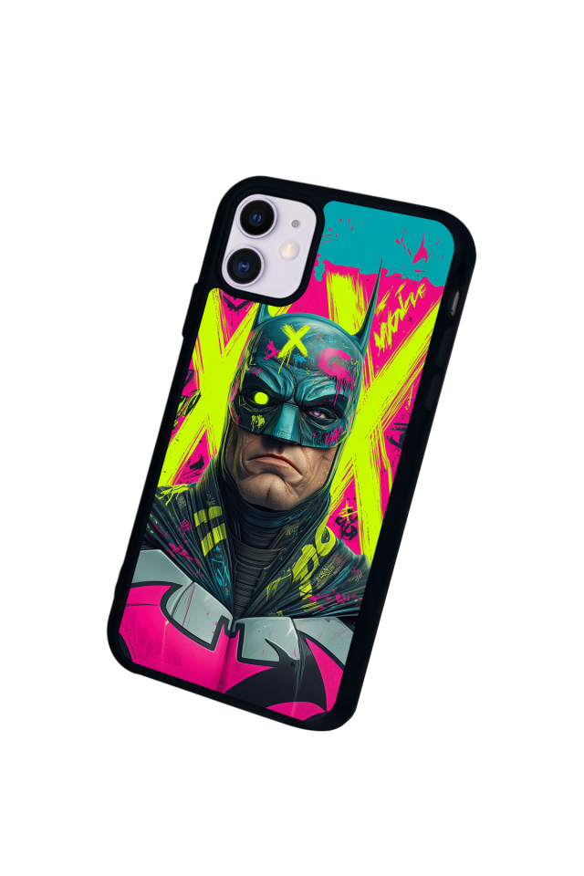 iPhone 11 Uyumlu Batman Tasarımlı Glossy Premium Kılıf