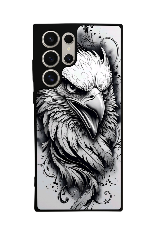 Samsung Galaxy S24 Ultra Uyumlu Besiktas Tasarımlı Glossy Premium Kılıf