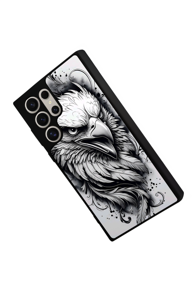 Samsung Galaxy S24 Ultra Uyumlu Besiktas Tasarımlı Glossy Premium Kılıf