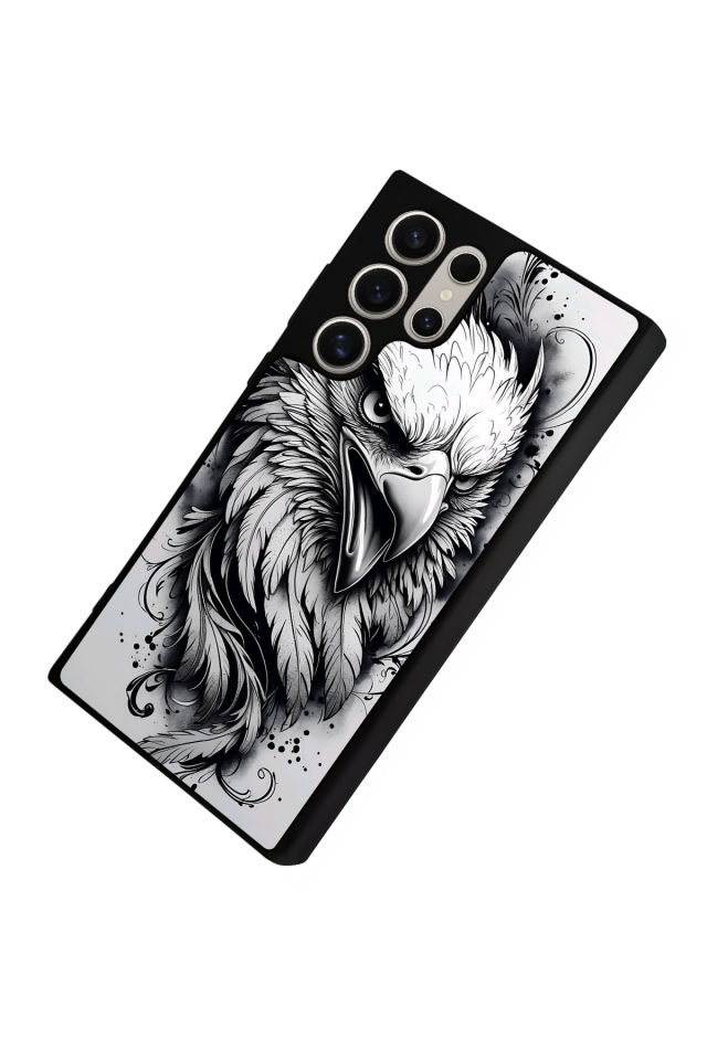 Samsung Galaxy S24 Ultra Uyumlu Besiktas Tasarımlı Glossy Premium Kılıf
