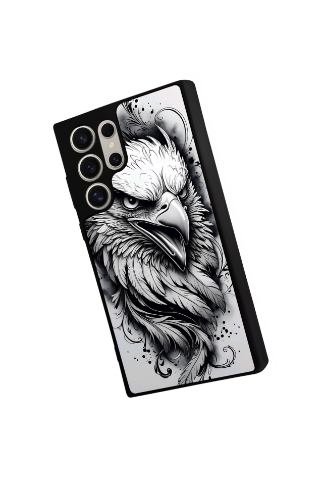 Samsung Galaxy S24 Ultra Uyumlu Besiktas Tasarımlı Glossy Premium Kılıf