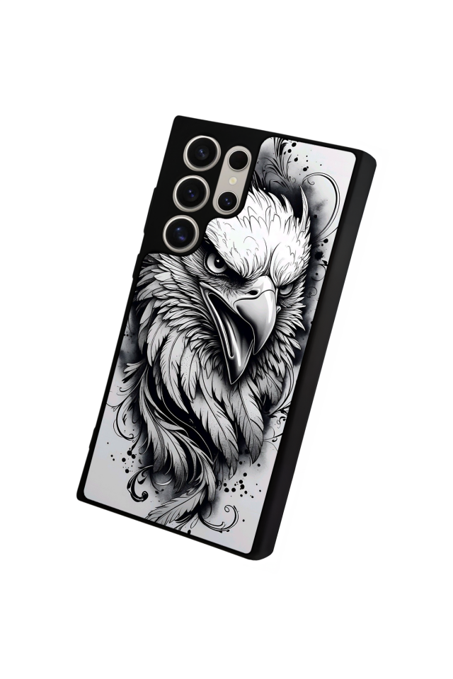 Samsung Galaxy S24 Ultra Uyumlu Besiktas Tasarımlı Glossy Premium Kılıf