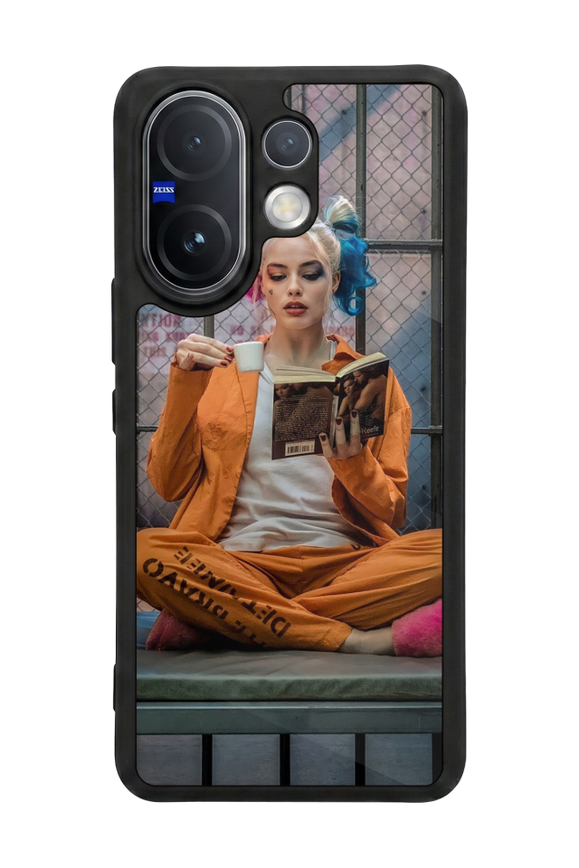 Vivo V60 Uyumlu HarleyQueen Tasarımlı Glossy Premium Kılıf