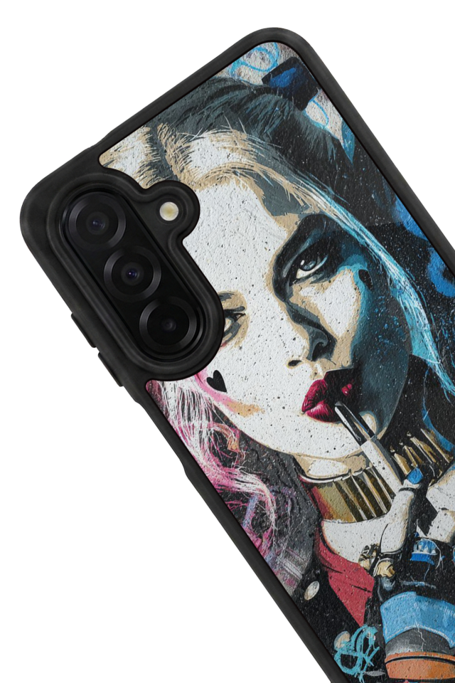 Samsung Galaxy A56 Uyumlu HarleyQueen Tasarımlı Glossy Premium Kılıf