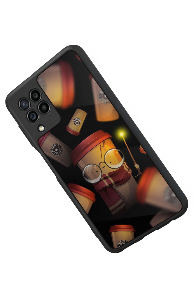 Samsung Galaxy M32 Uyumlu HarryPotter Tasarımlı Glossy Premium Kılıf