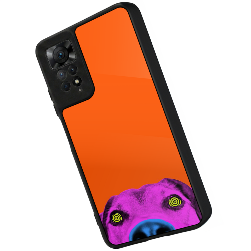 Xiaomi Redmi Note 11 Pro Uyumlu Kirmizi Tasarımlı Glossy Premium Kılıf