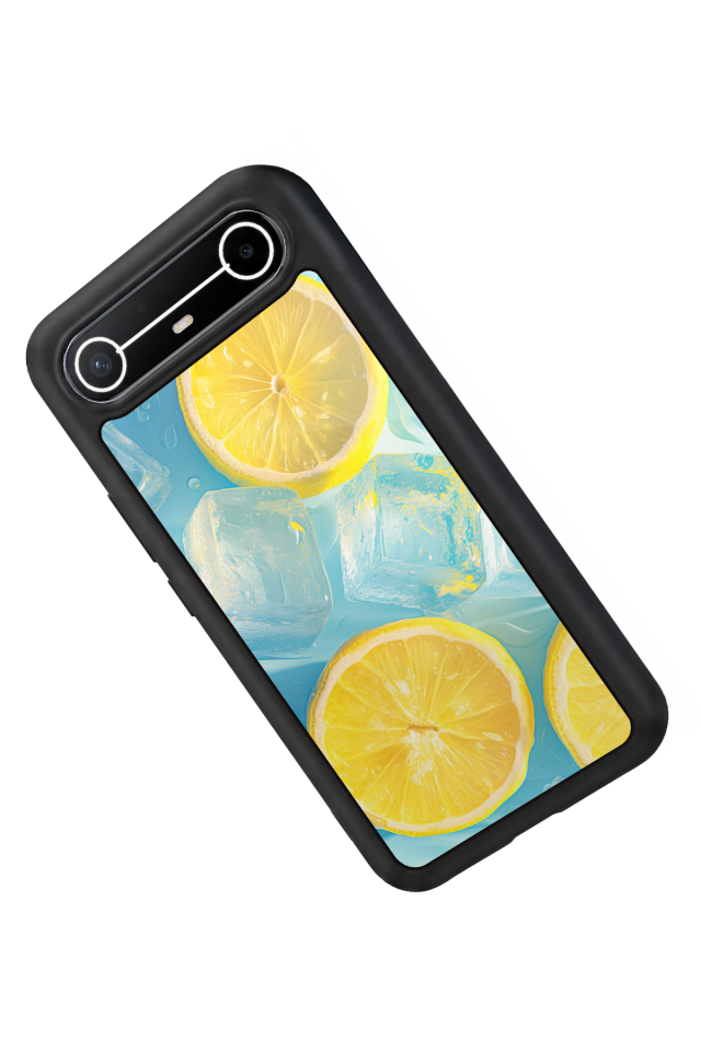Tecno Spark Slim 5G Uyumlu Limon Tasarımlı Glossy Premium Kılıf