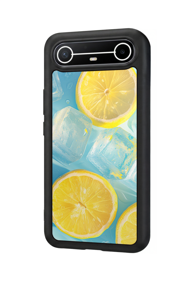 Tecno Spark Slim 5G Uyumlu Limon Tasarımlı Glossy Premium Kılıf