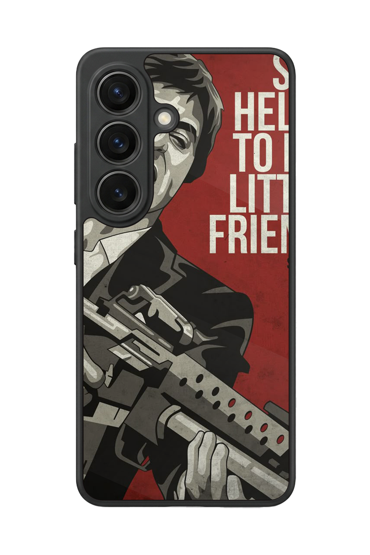 Samsung Galaxy S26 Uyumlu Scarface Tasarımlı Glossy Premium Kılıf