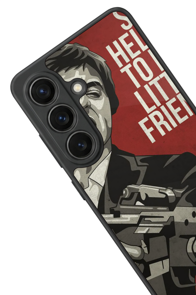 Samsung Galaxy S26 Uyumlu Scarface Tasarımlı Glossy Premium Kılıf