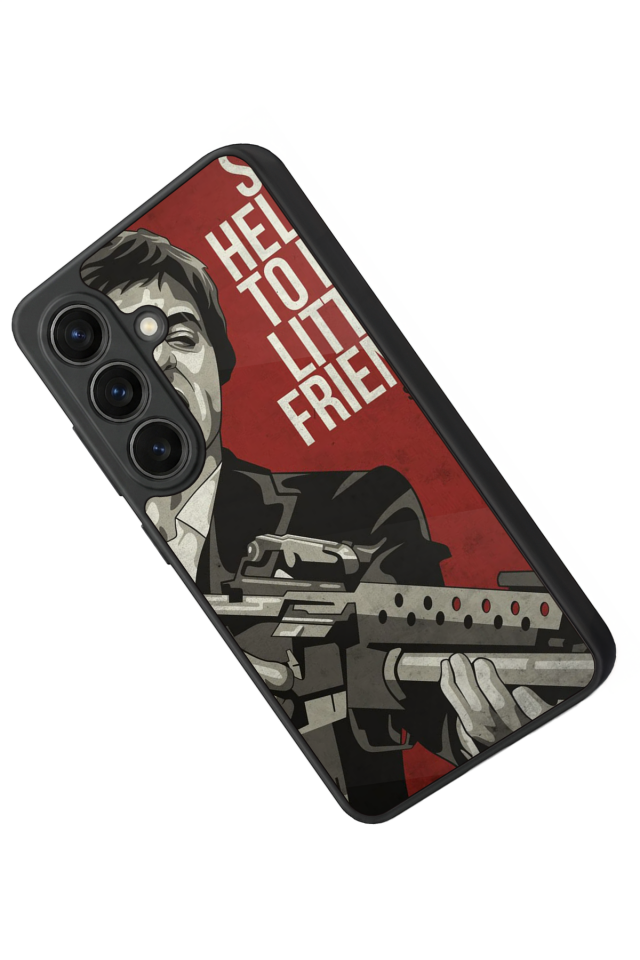 Samsung Galaxy S26 Uyumlu Scarface Tasarımlı Glossy Premium Kılıf