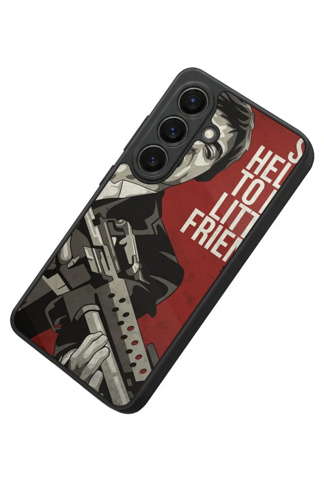 Samsung Galaxy S26 Uyumlu Scarface Tasarımlı Glossy Premium Kılıf