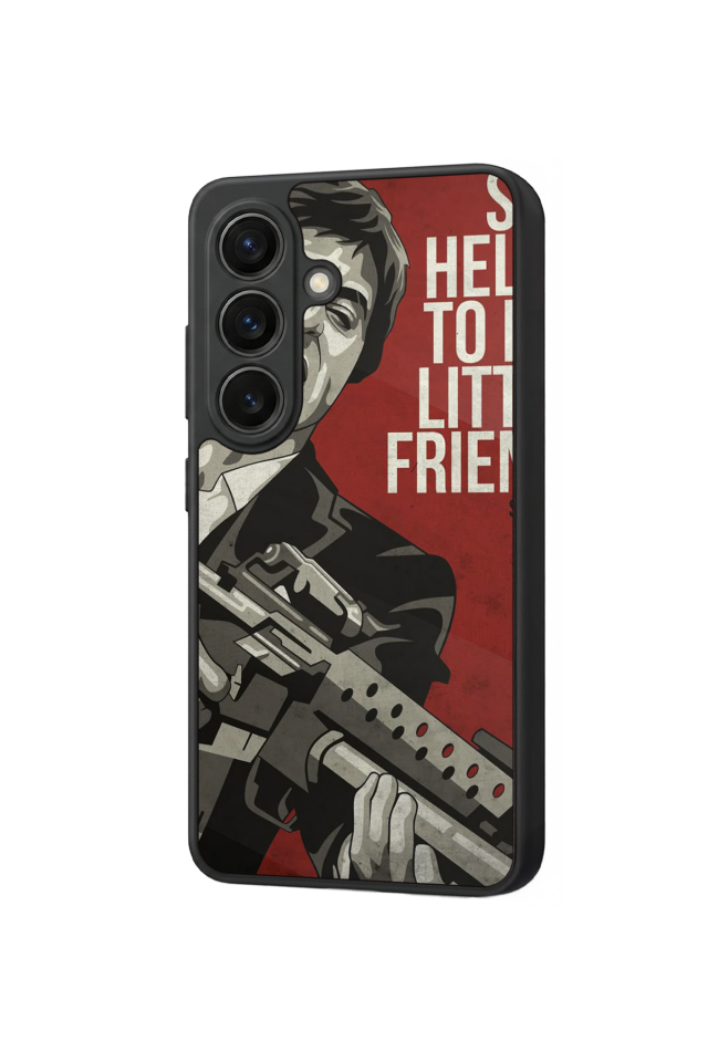 Samsung Galaxy S26 Uyumlu Scarface Tasarımlı Glossy Premium Kılıf