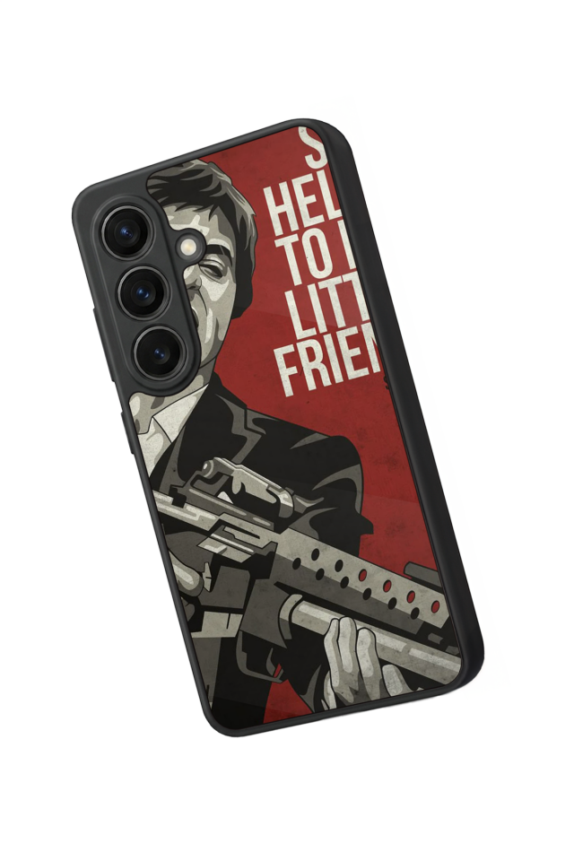 Samsung Galaxy S26 Uyumlu Scarface Tasarımlı Glossy Premium Kılıf