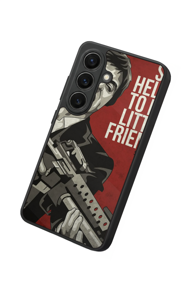 Samsung Galaxy S26 Uyumlu Scarface Tasarımlı Glossy Premium Kılıf