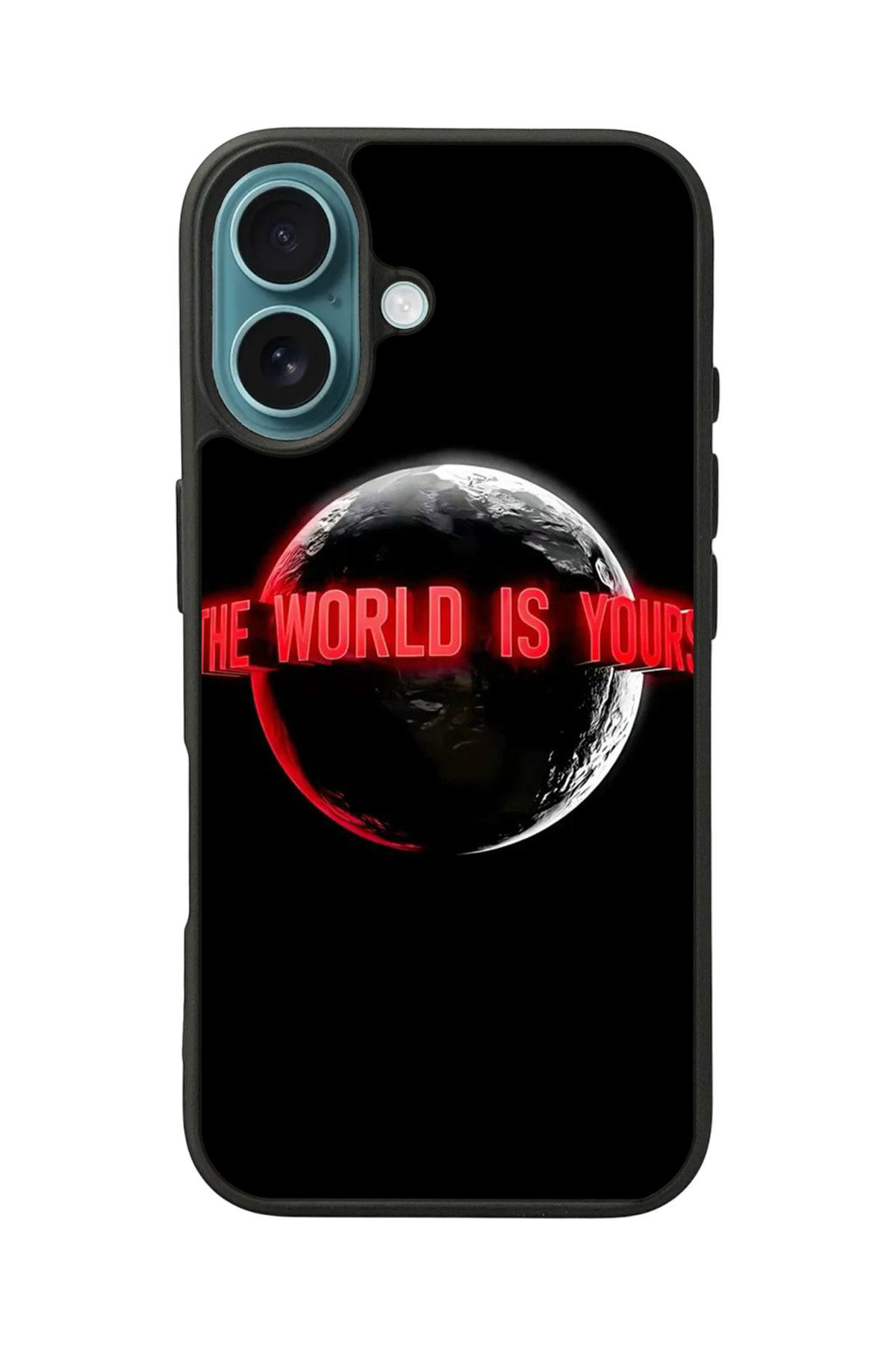 iPhone 16 Plus Uyumlu Scarface Tasarımlı Glossy Premium Kılıf