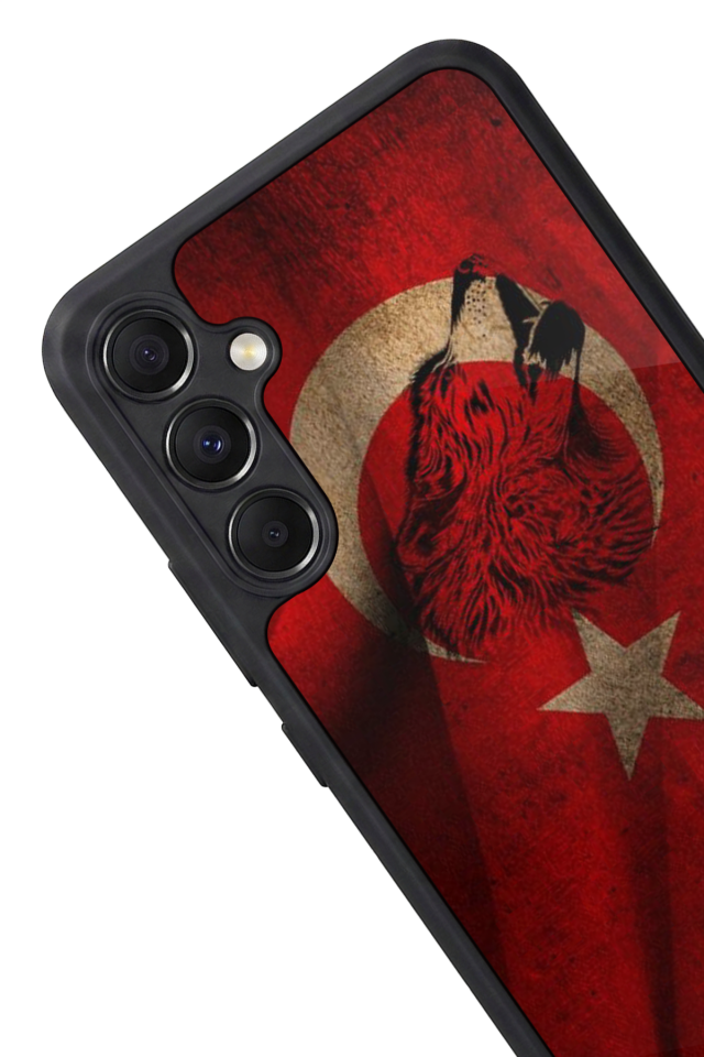 Samsung Galaxy A34 Uyumlu Türk Bayragi Tasarımlı Glossy Premium Kılıf